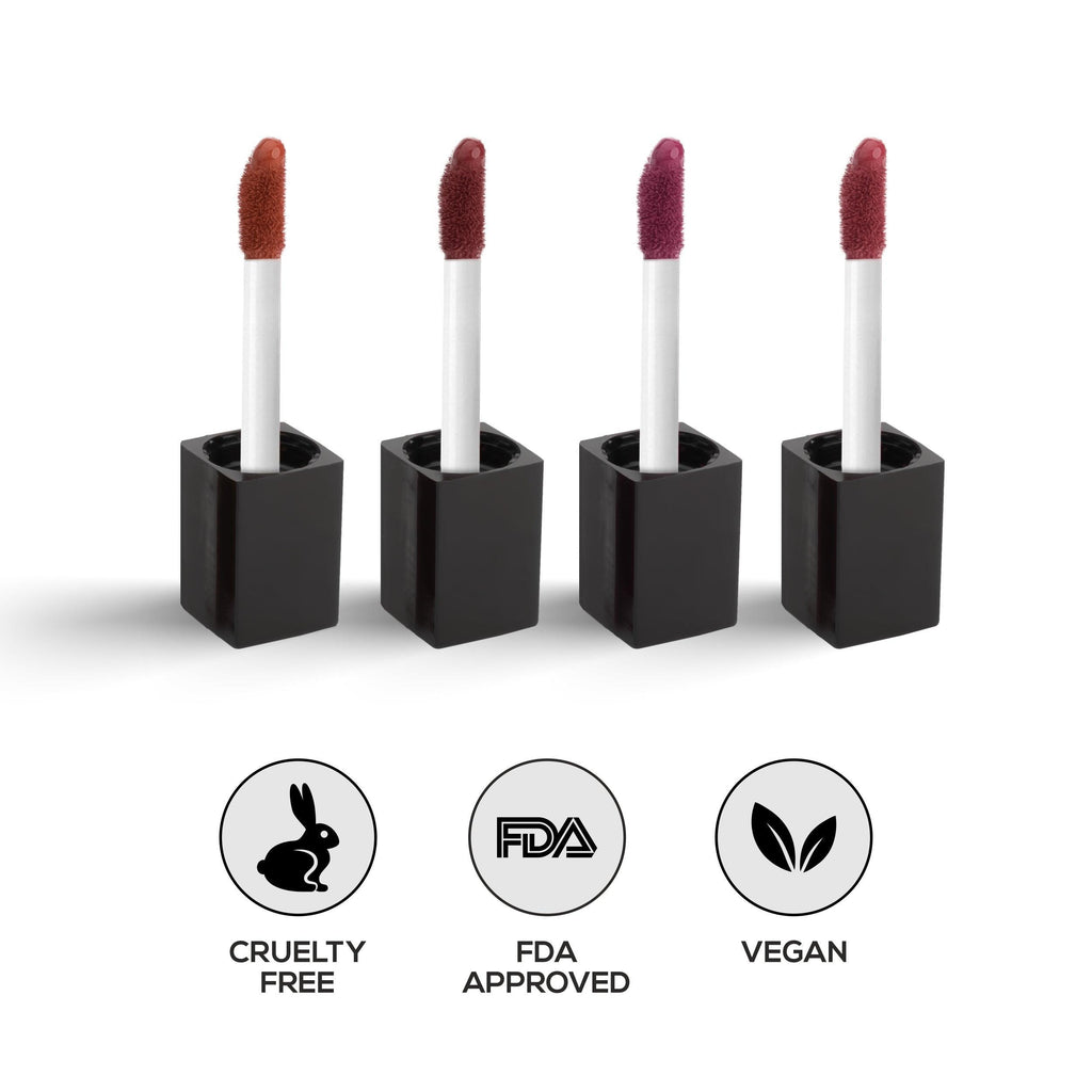 RENEE Stay With Me Minis Matte Liquid Lipsticks Combo of 4, 2 ml each