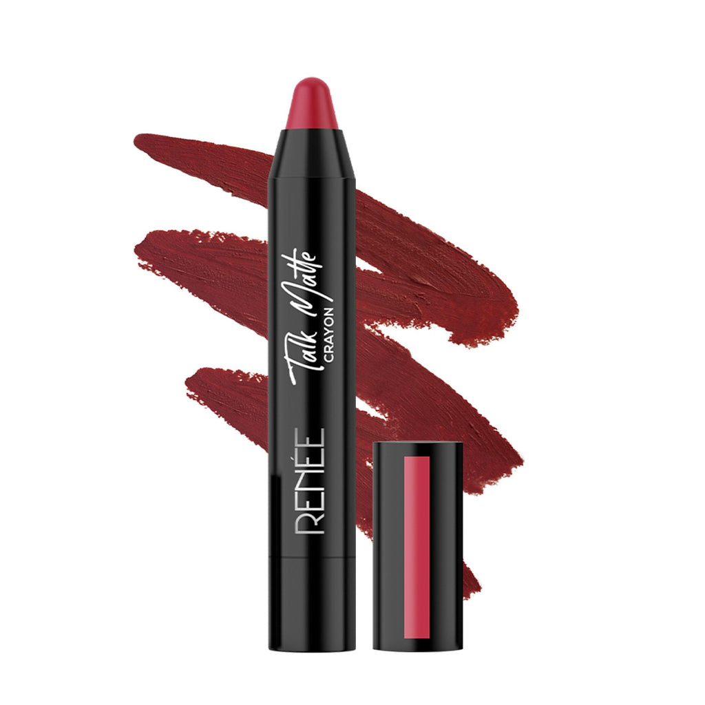 RENEE Talk Matte Crayon Lipstick, 4.5 g