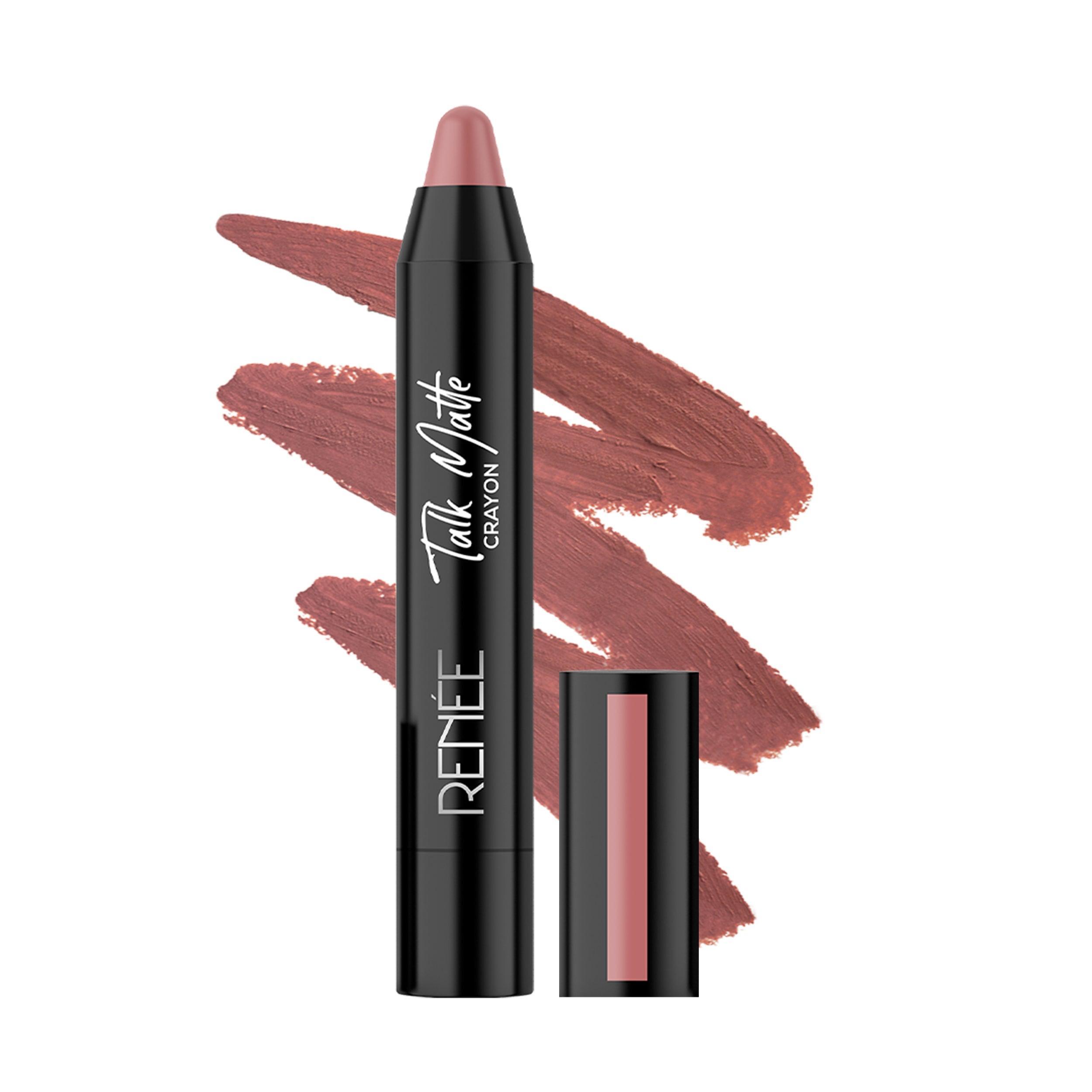 RENEE Talk Matte Crayon Lipstick, 4.5 g