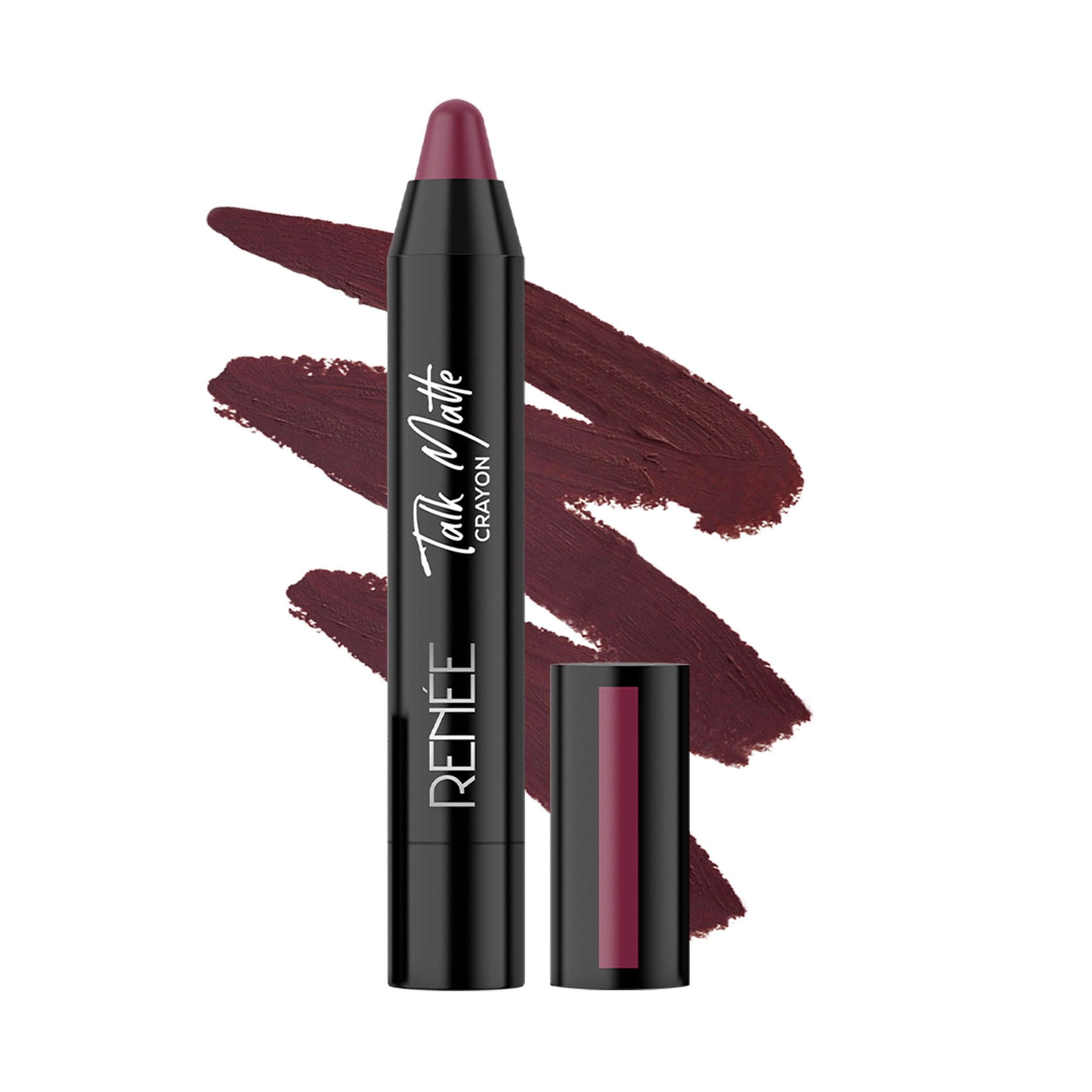 RENEE Talk Matte Crayon Lipstick, 4.5 g