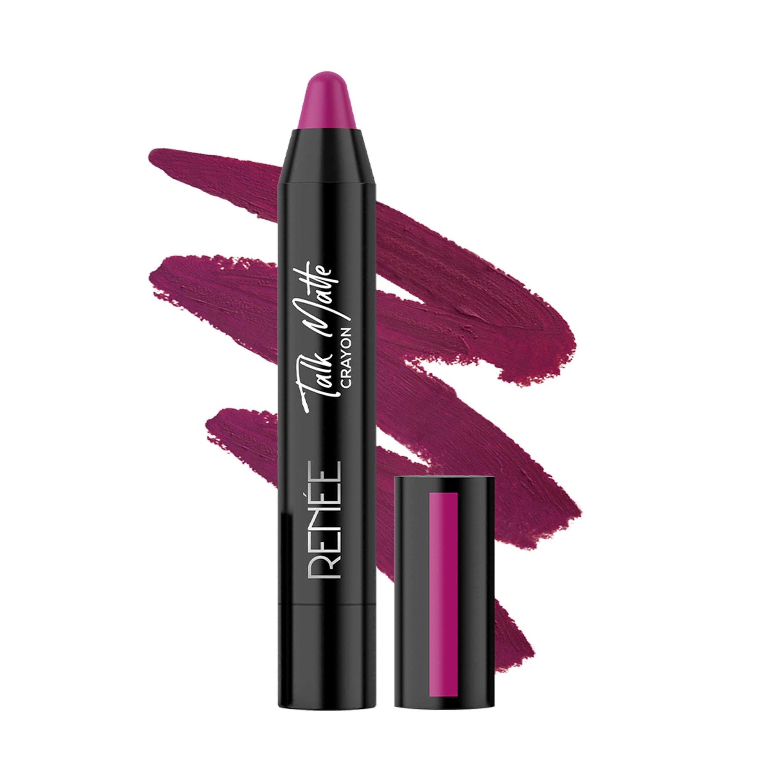 RENEE Talk Matte Crayon Lipstick, 4.5 g