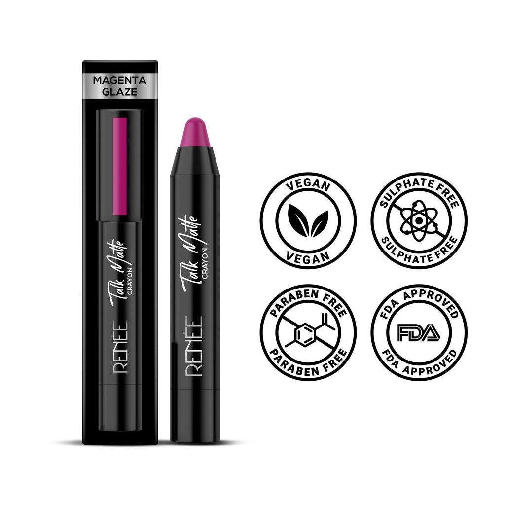 RENEE Talk Matte Crayon Lipstick, 4.5 g