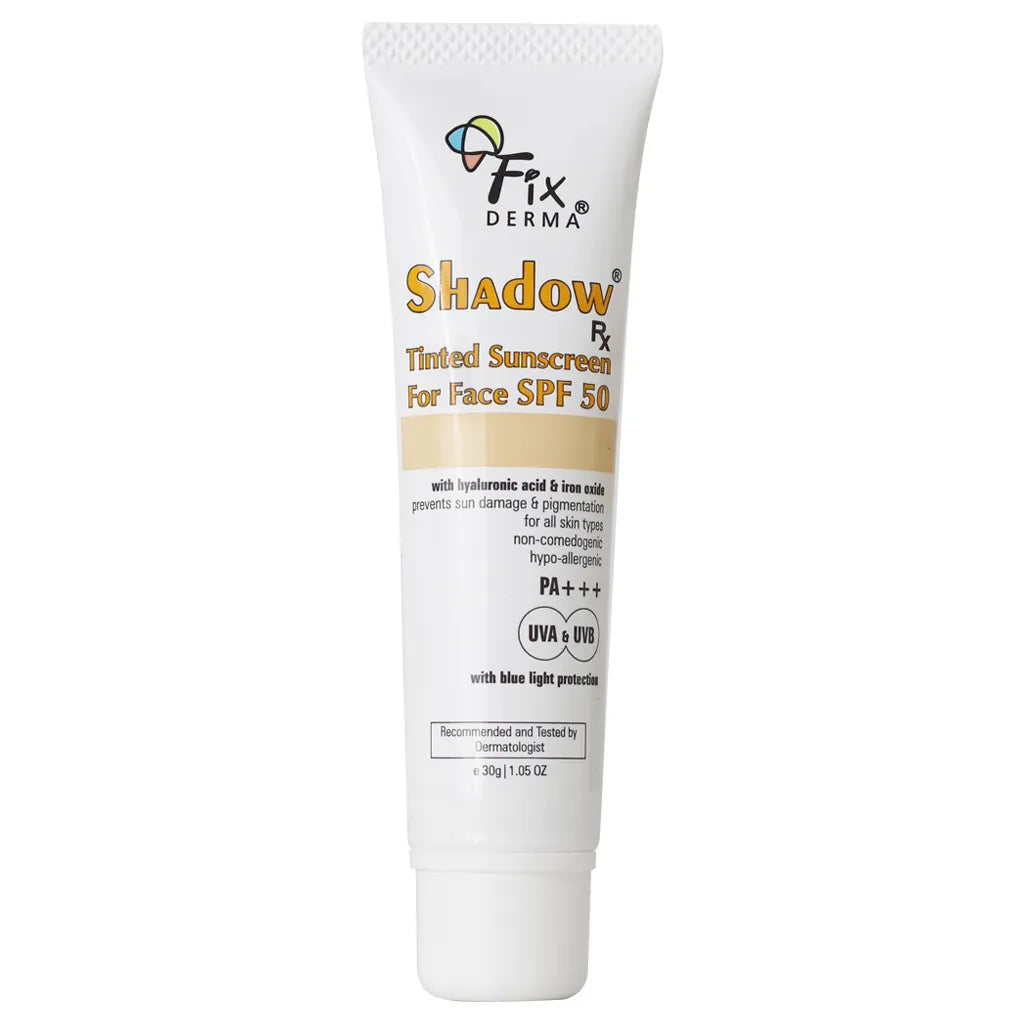 Fixderma Shadow Rx Tinted Sunscreen For Face SPF 50