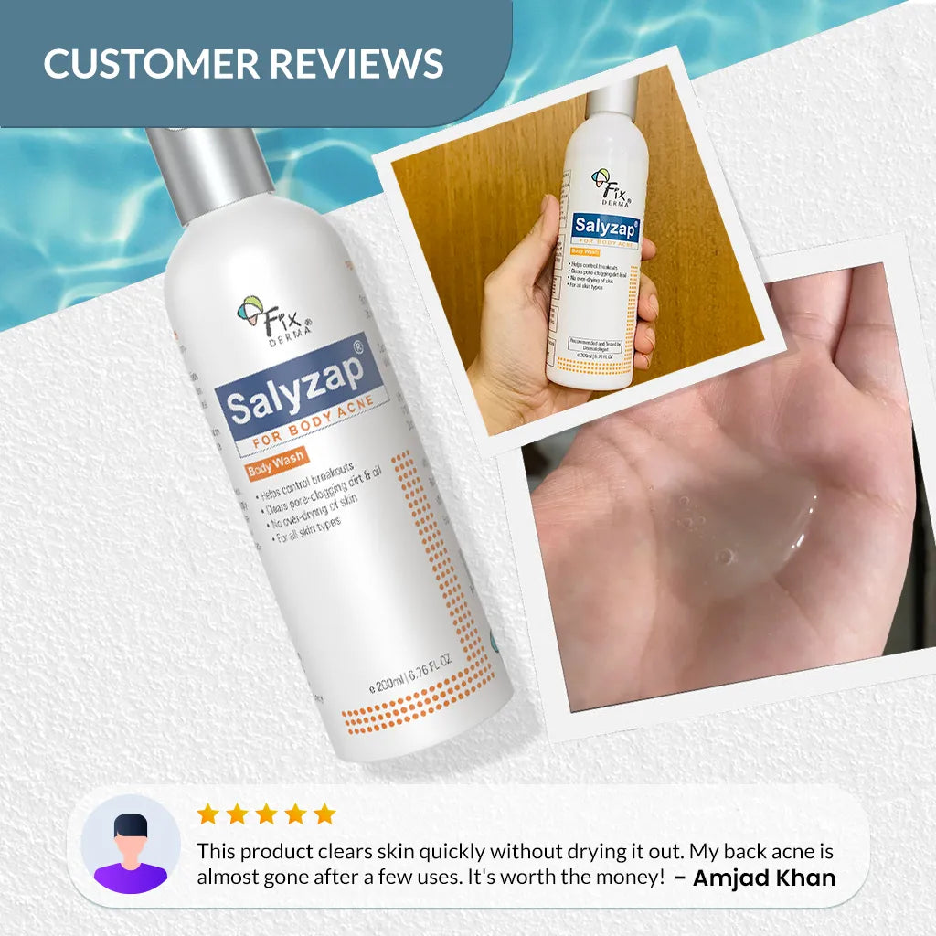 Fixderma Salyzap Body Wash 200ml Pack of 2