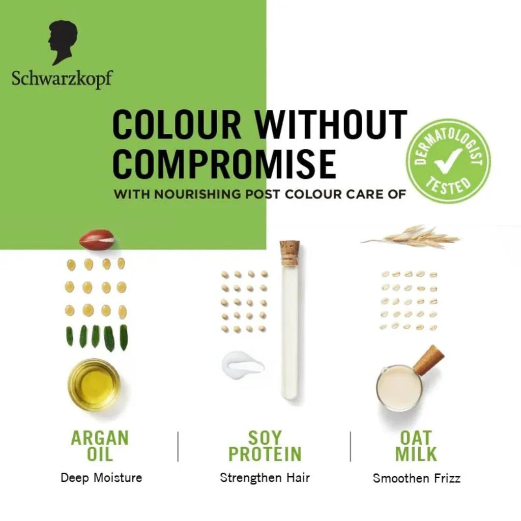 Schwarzkopf Simply Colour Permanent Hair Colour For 100% Grey Coverage - 4.68 Chestnut Brown (142.5ml)