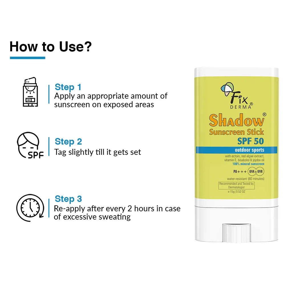 Fixderma Shadow Sunscreen Stick SPF 50
