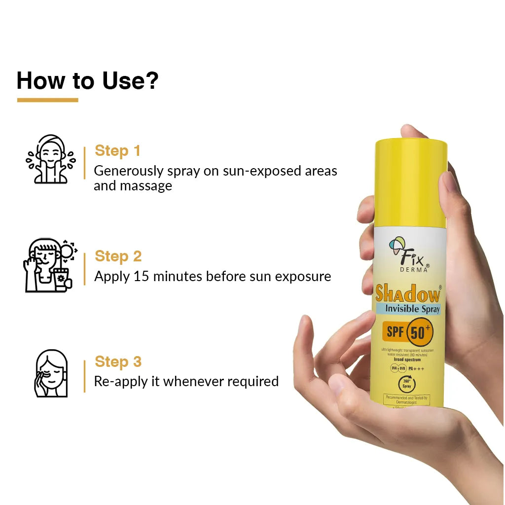Fixderma Shadow Invisible Spray SPF 50+