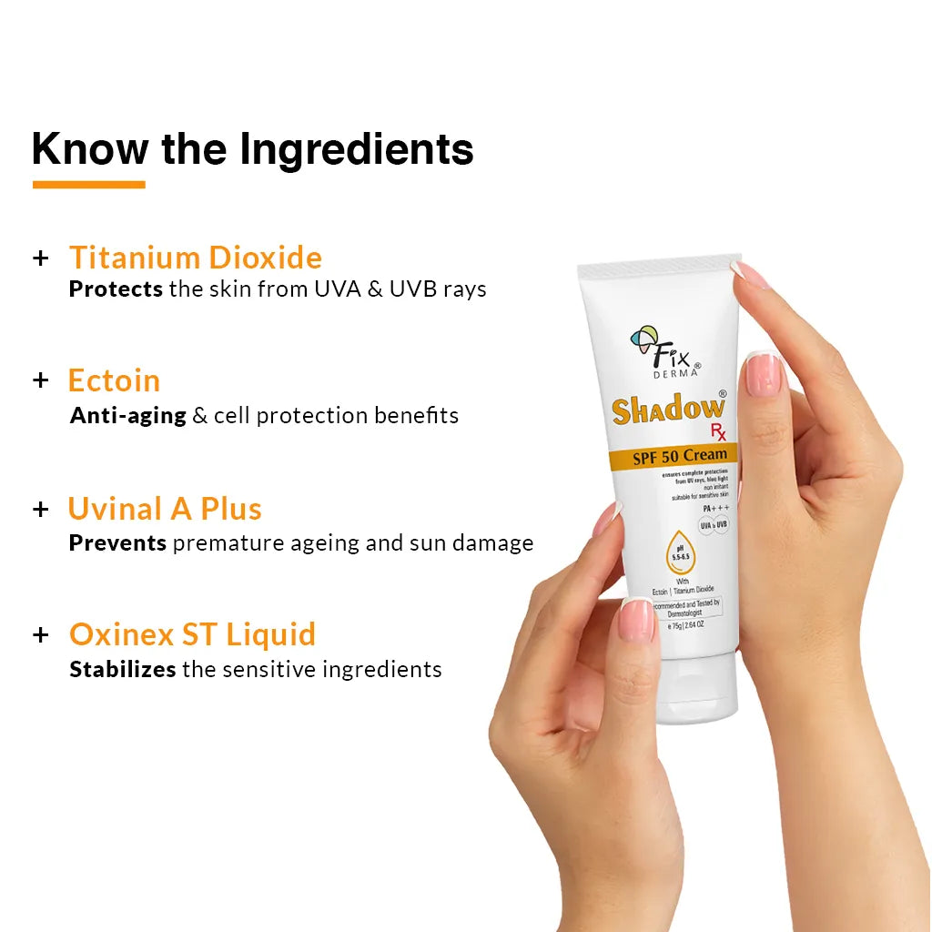 Fixderma Shadow Rx SPF 50 Cream