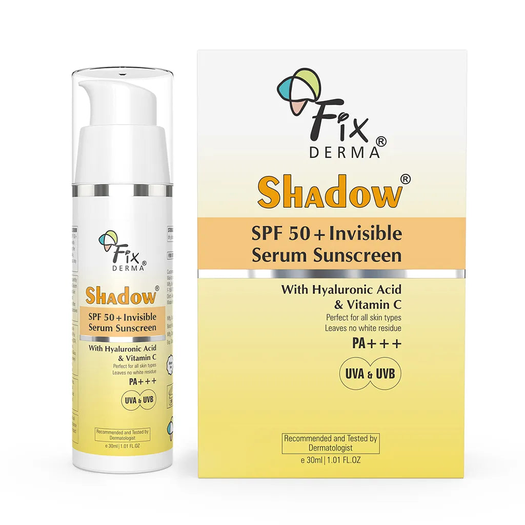 Fixderma Shadow SPF 50+ Invisible Serum Sunscreen