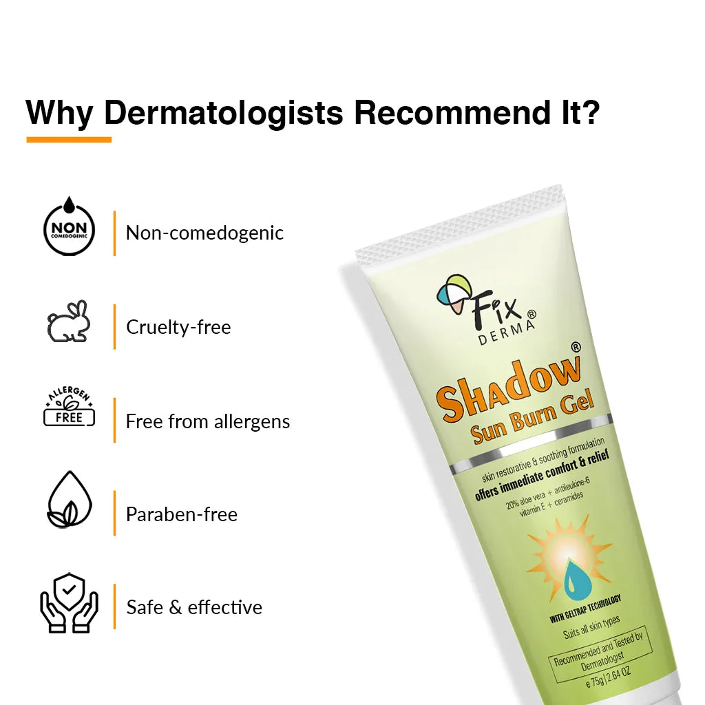 Fixderma Shadow Sun Burn Gel