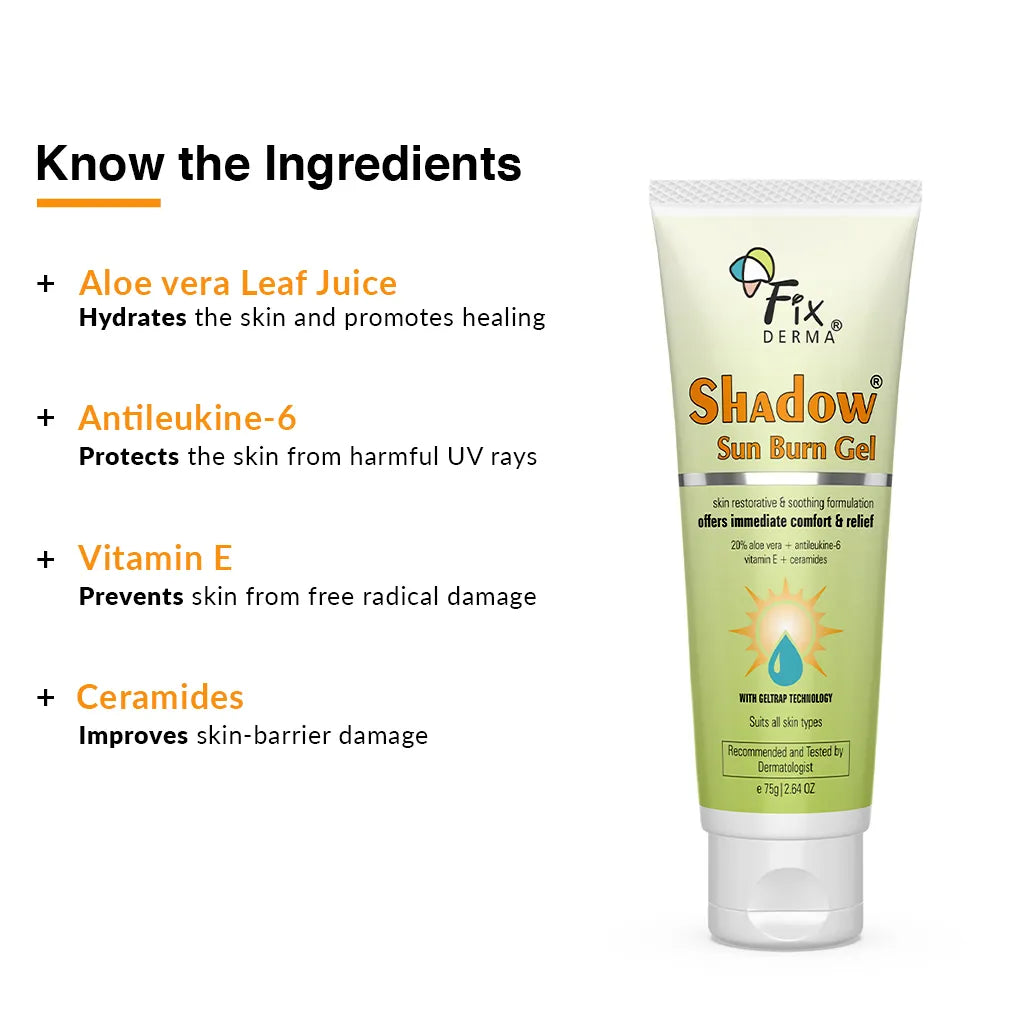 Fixderma Shadow Sun Burn Gel