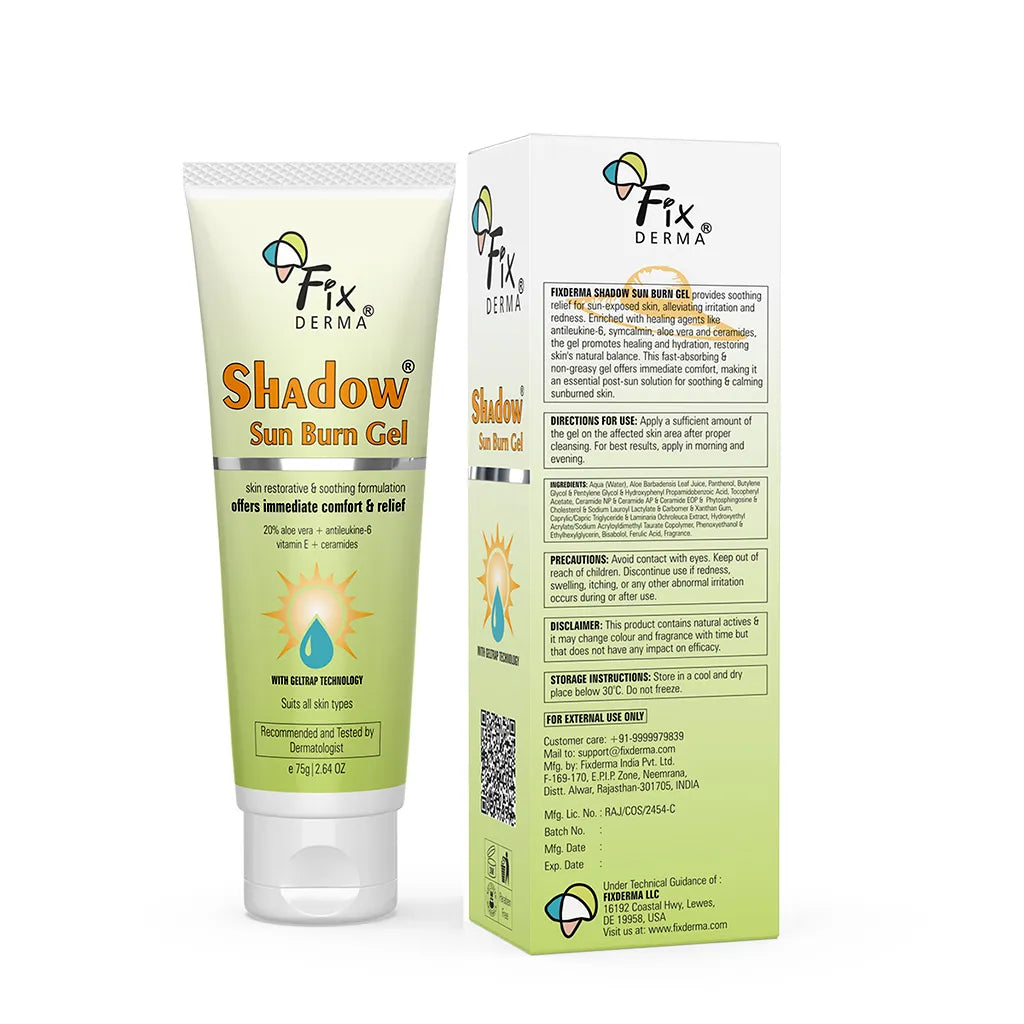 Fixderma Shadow Sun Burn Gel