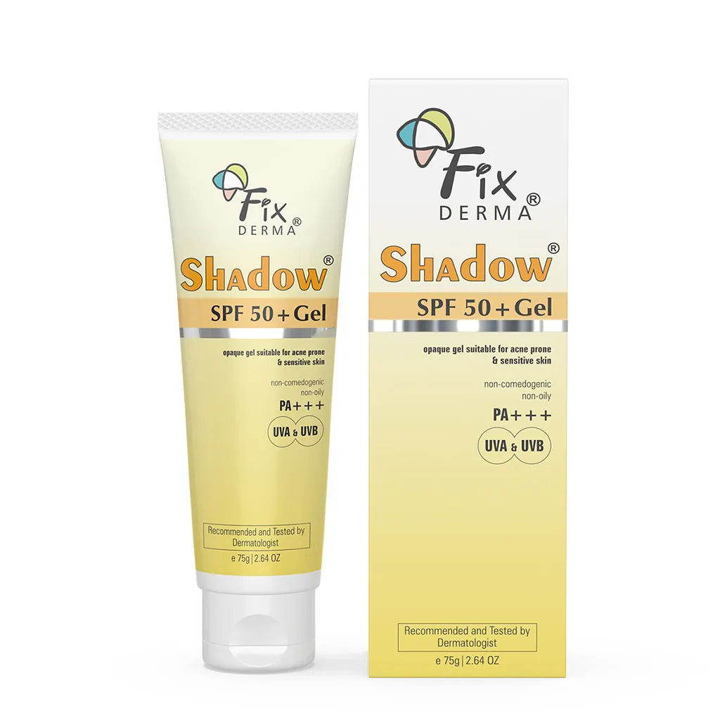 Fixderma Shadow SPF 50+ Gel Sunscreen 40g Pack of 3