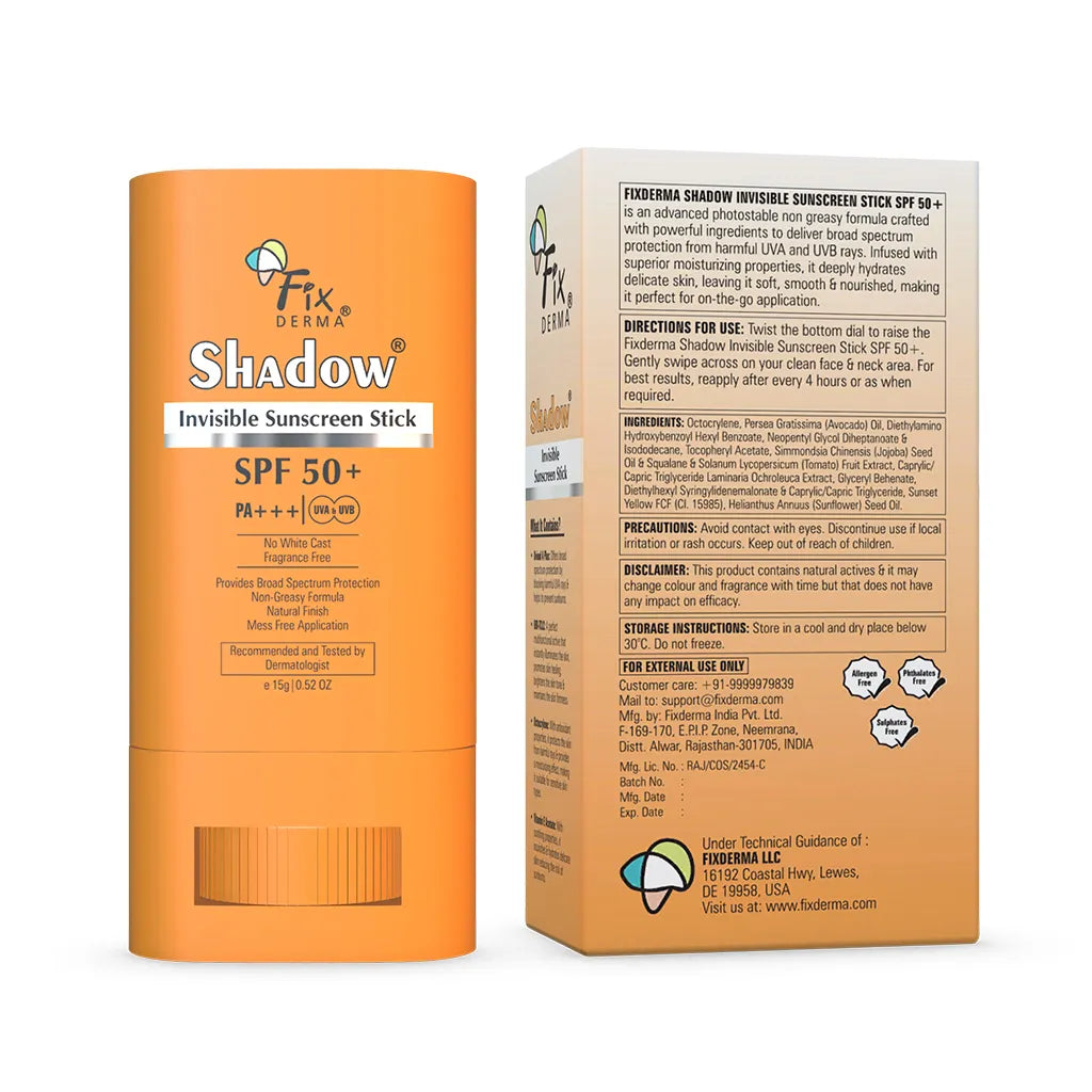 Fixderma Shadow Invisible Sunscreen Stick