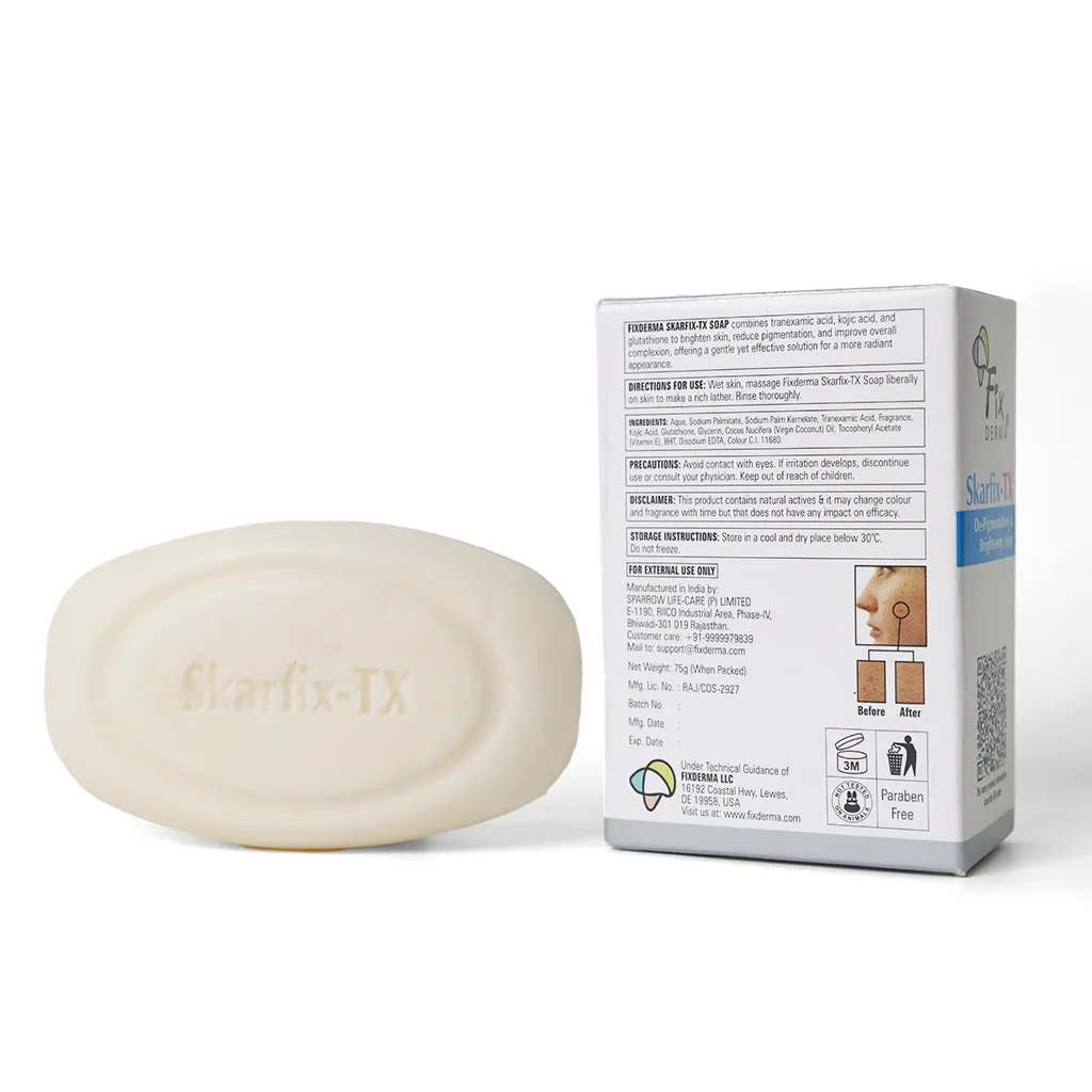 Fixderma Skarfix-TX De-Pigmentation & Brightening Soap
