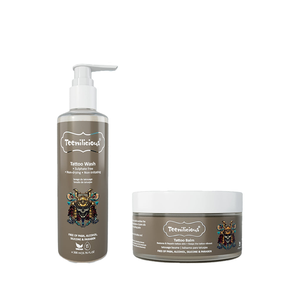 Fixderma Teenilicious Tattoo Care Kit - Tattoo Aftercare For Old & New Tattoos