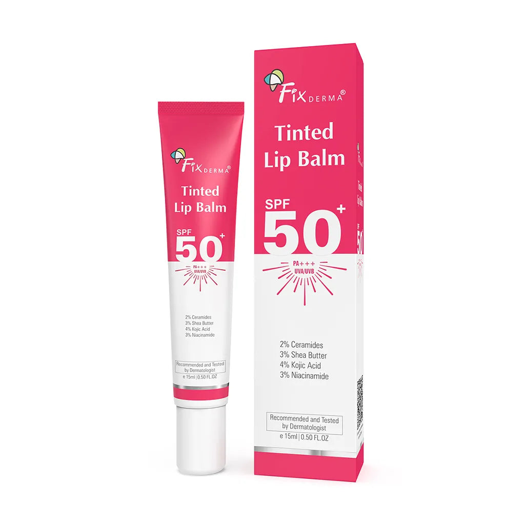 Fixderma Brightening & Tinted Lip Balm with SPF 50+