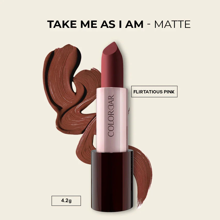 Colorbar TAKE ME AS I AM VEGAN MATTE  LIPSTICK