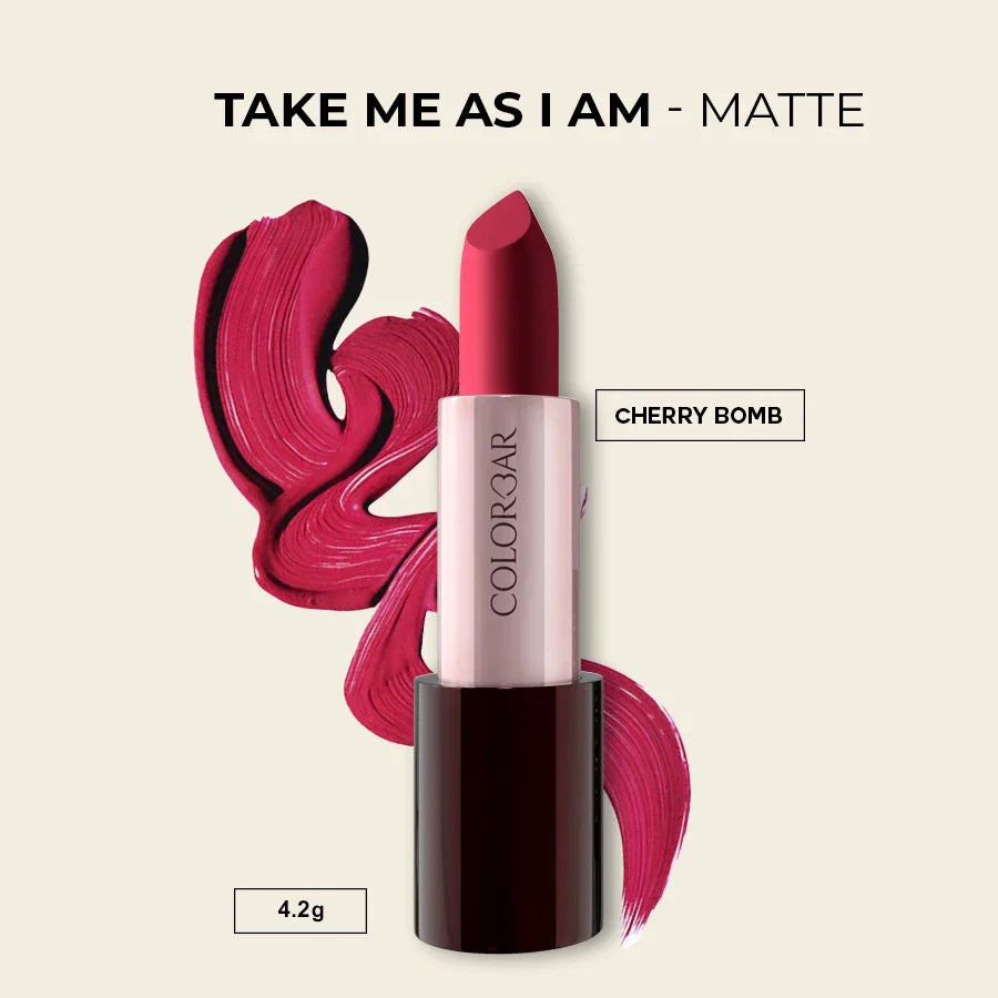 Colorbar TAKE ME AS I AM VEGAN MATTE  LIPSTICK