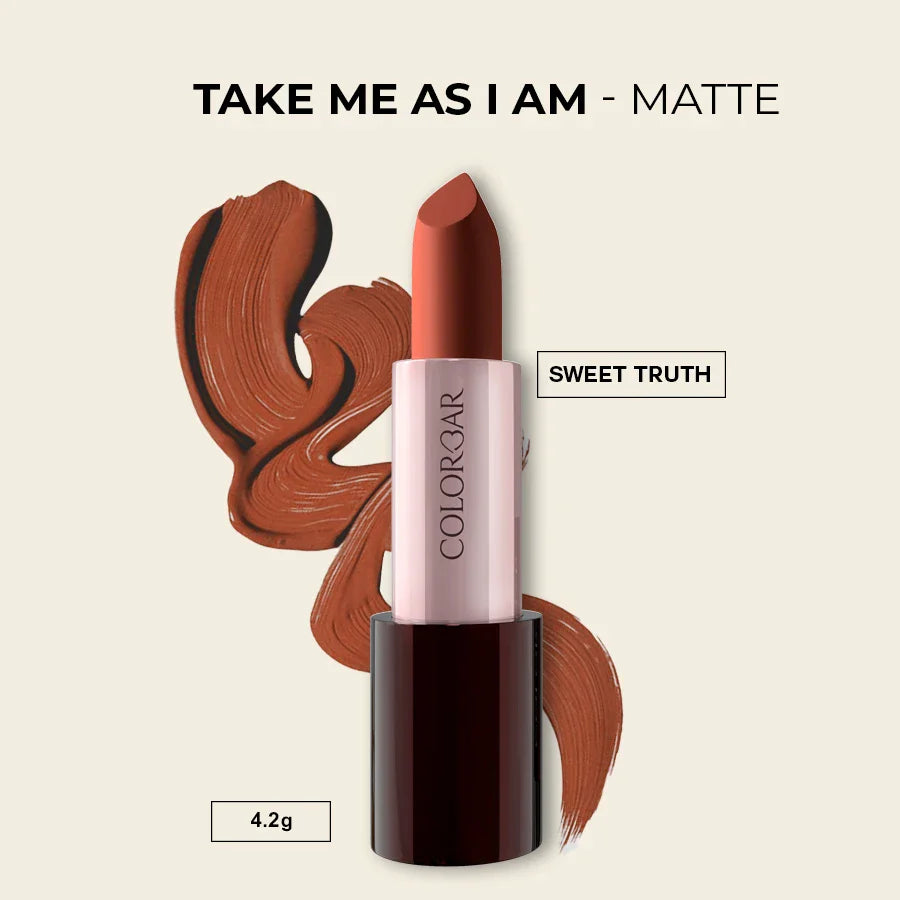 Colorbar TAKE ME AS I AM VEGAN MATTE  LIPSTICK
