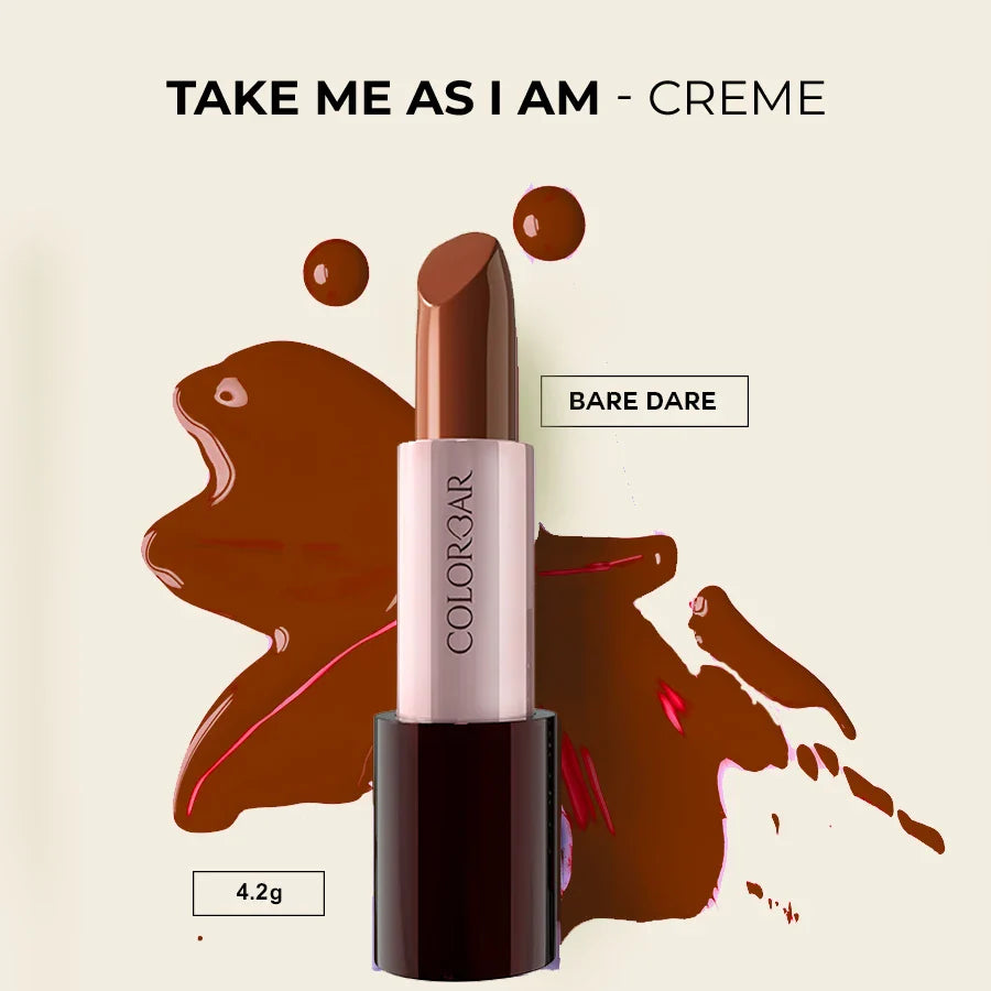 Colorbar TAKE ME AS I AM VEGAN CRÈME  LIPSTICK