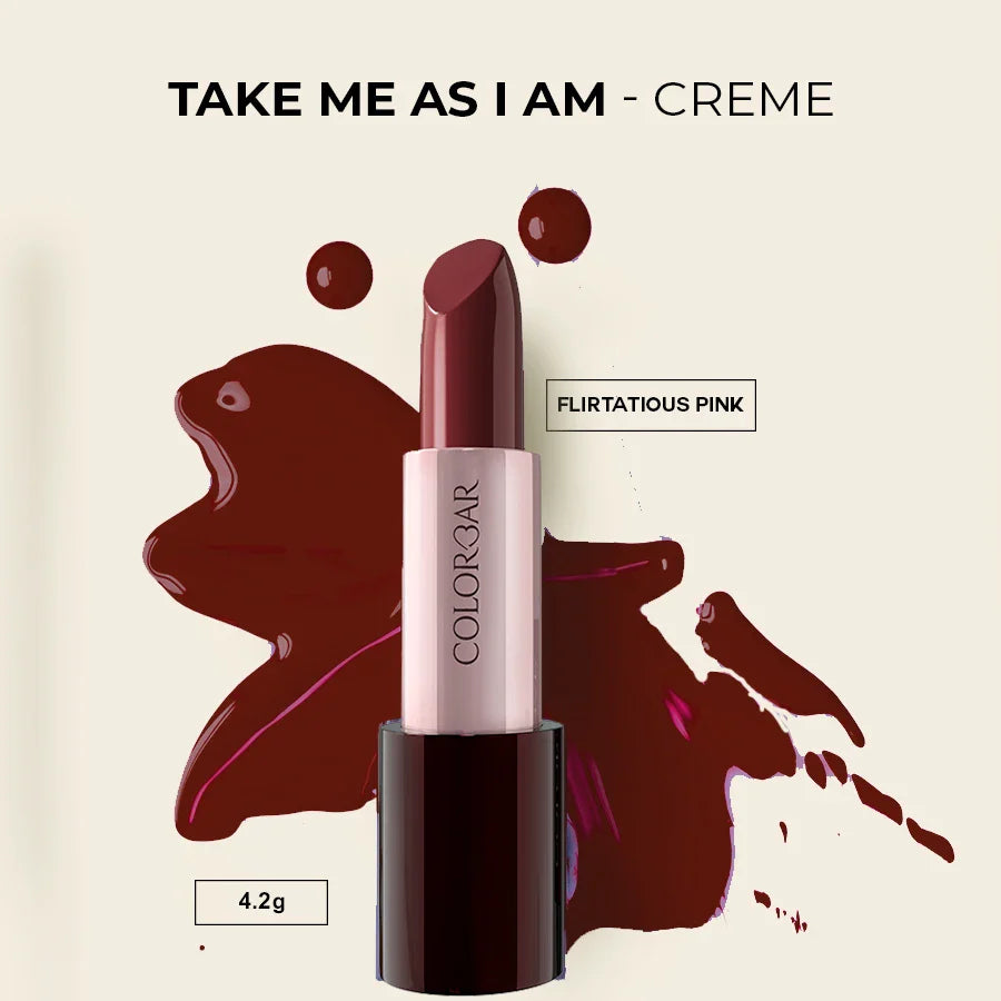 Colorbar TAKE ME AS I AM VEGAN CRÈME  LIPSTICK