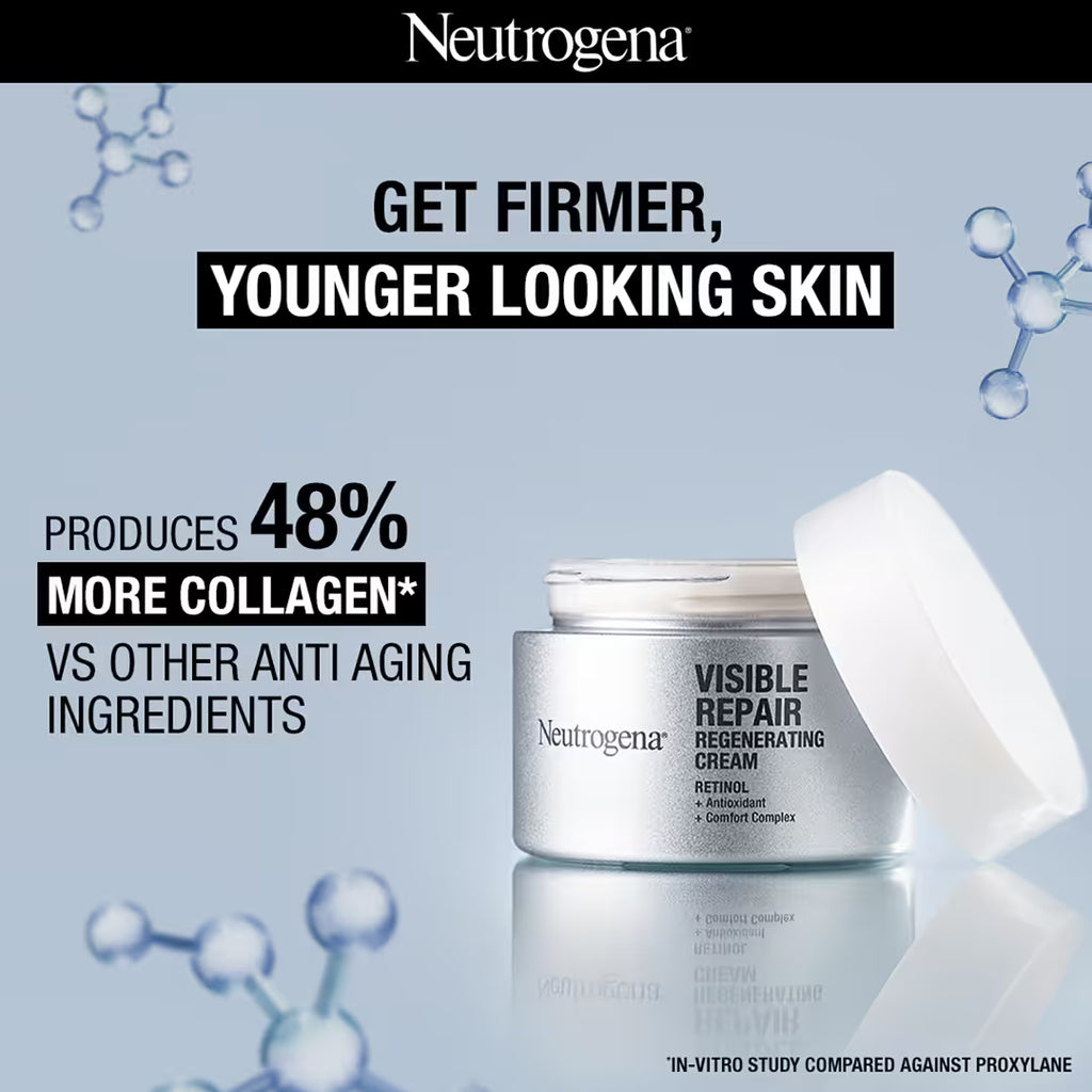 Neutrogena Visible Repair Regenerating Cream -50g